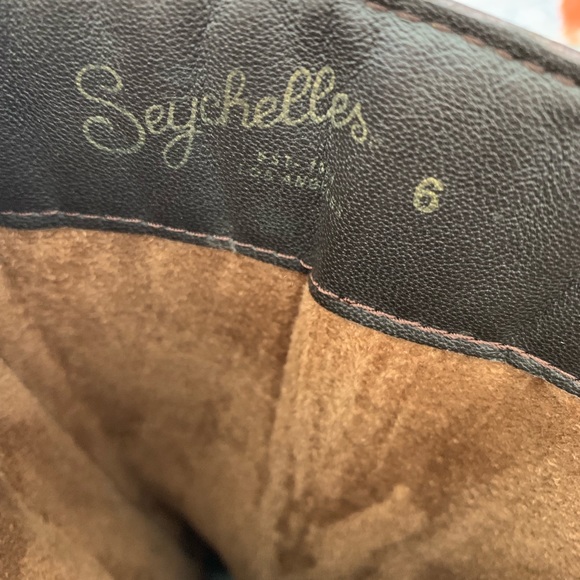 Seychelles Brown Leather Riding Boots - Picture 7 of 8